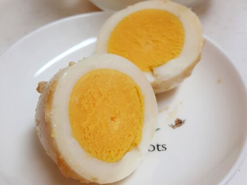 簡単！ゆで卵1個からOK(^^)にんにく味噌漬け♪